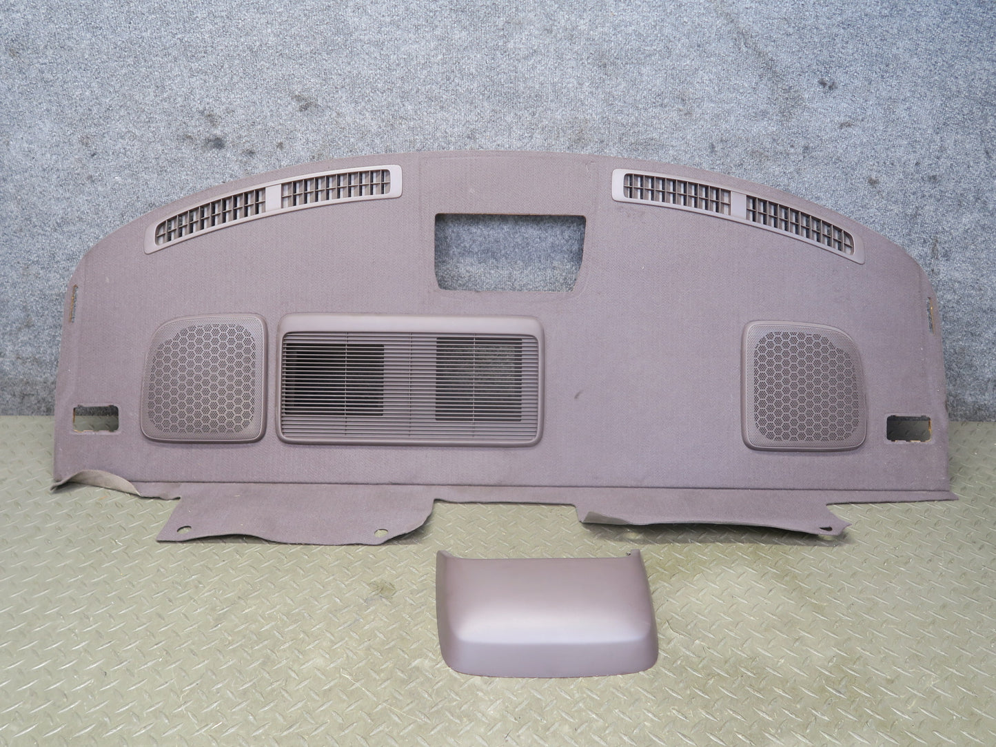 95-97 Nissan Gloria HY33 VIP Rear Interior Parcel Shelf Trim Cover Brown OEM
