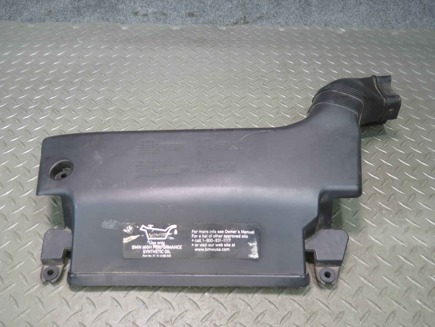 01-06 BMW E46 330Ci M54 M56 Air Intake Inlet Manifold Duct 7501988 OEM