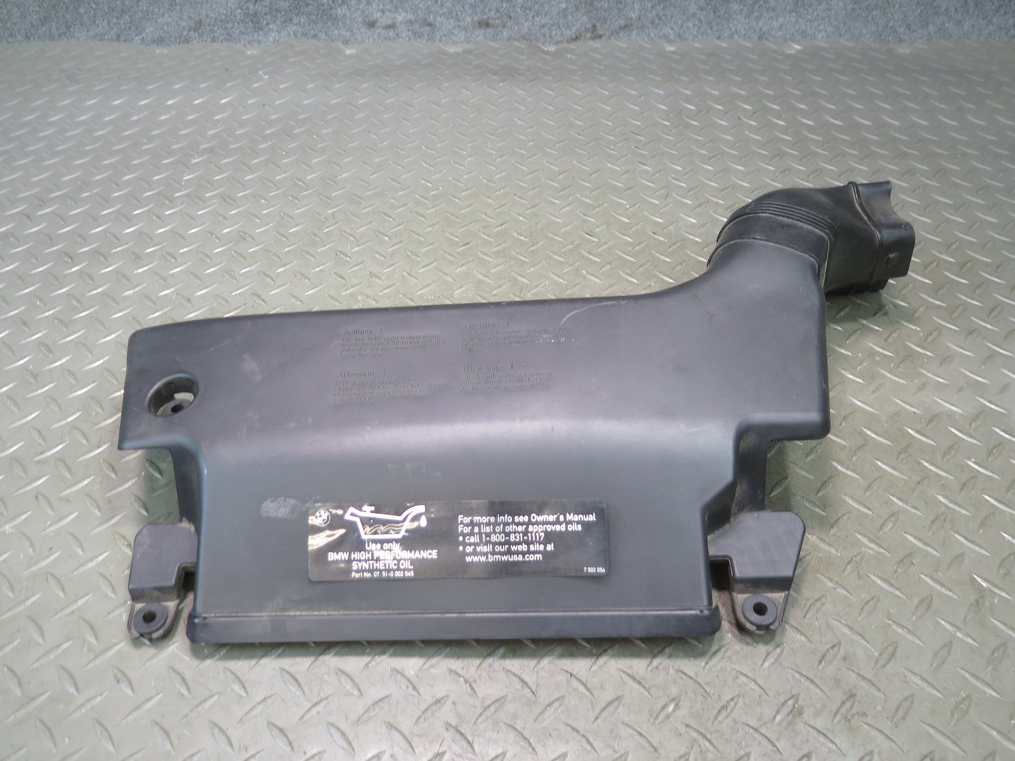 01-06 BMW E46 330Ci M54 M56 Air Intake Inlet Manifold Duct 7501988 OEM