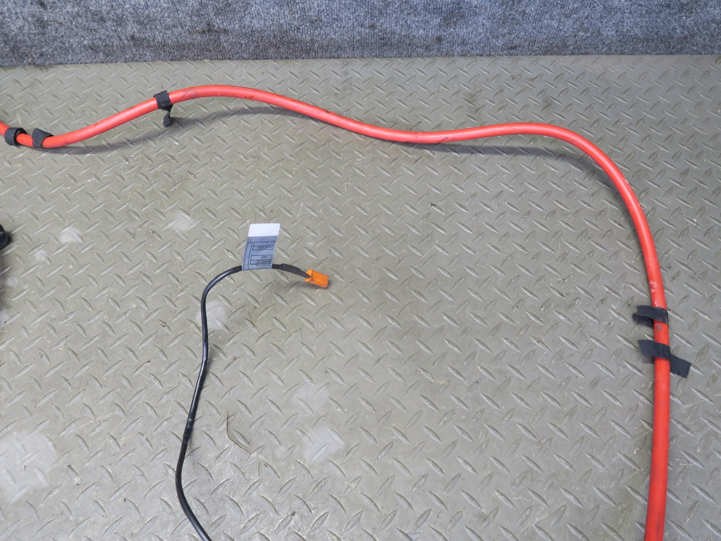 01-06 BMW E46 330Ci M54 Plus Pole Positive Battery Cable Junction Box Set OEM
