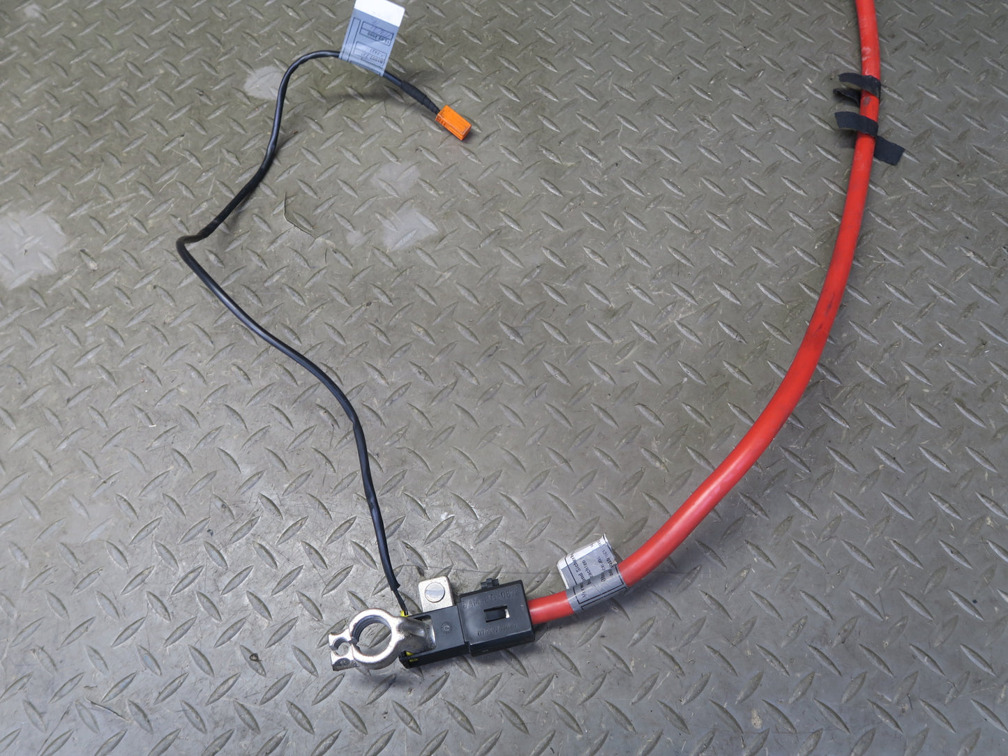 01-06 BMW E46 330Ci M54 Plus Pole Positive Battery Cable Junction Box Set OEM