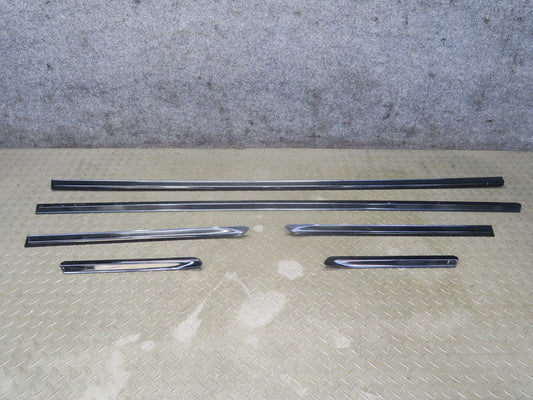01-06 BMW E46 330Ci 2-DOOR Fender Door Rear Quarter Trim Molding Set OEM