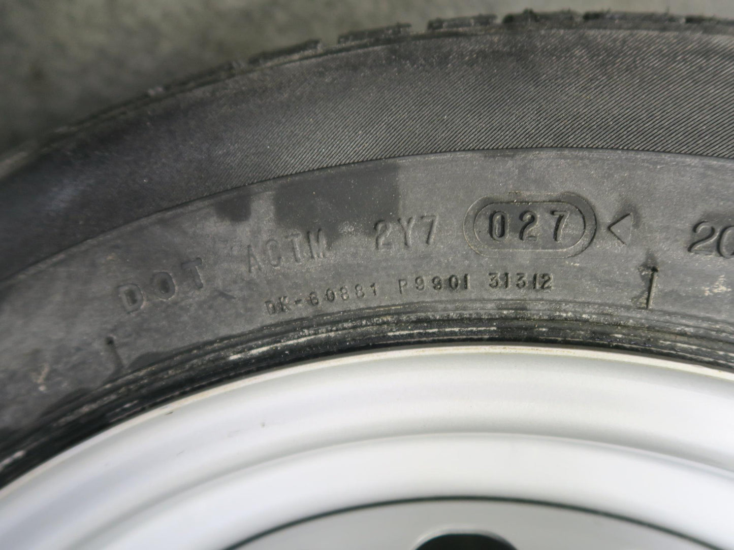 94-99 BMW E36 328iC Emergency Spare Tire R15" Wheel 15x6.5J ET47 1181958 OEM