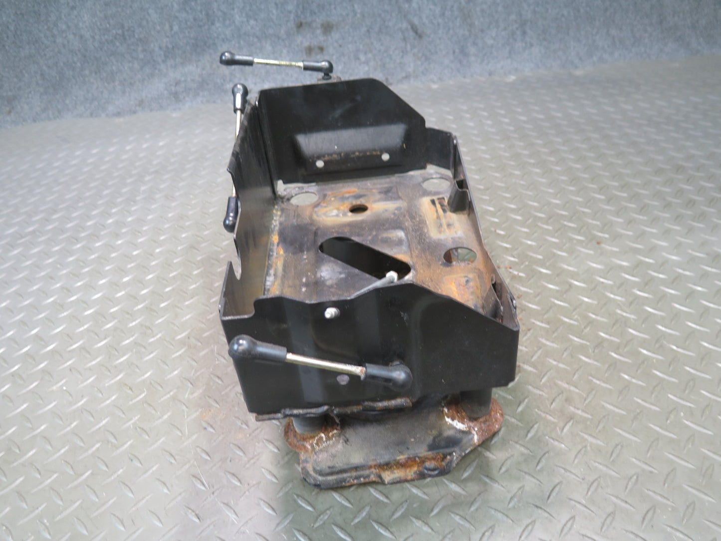 01-06 BMW E46 330Ci Convertible Battery Tray Vibration Absorber Bracket OEM