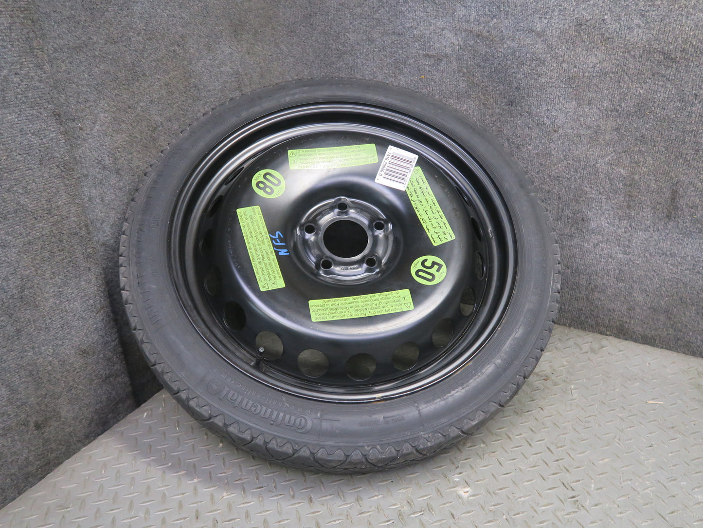 09-16 Audi 8T A5 S5 Spare Tire R19 19" Wheel Rim 19x4B ET29 8K0601027D OEM