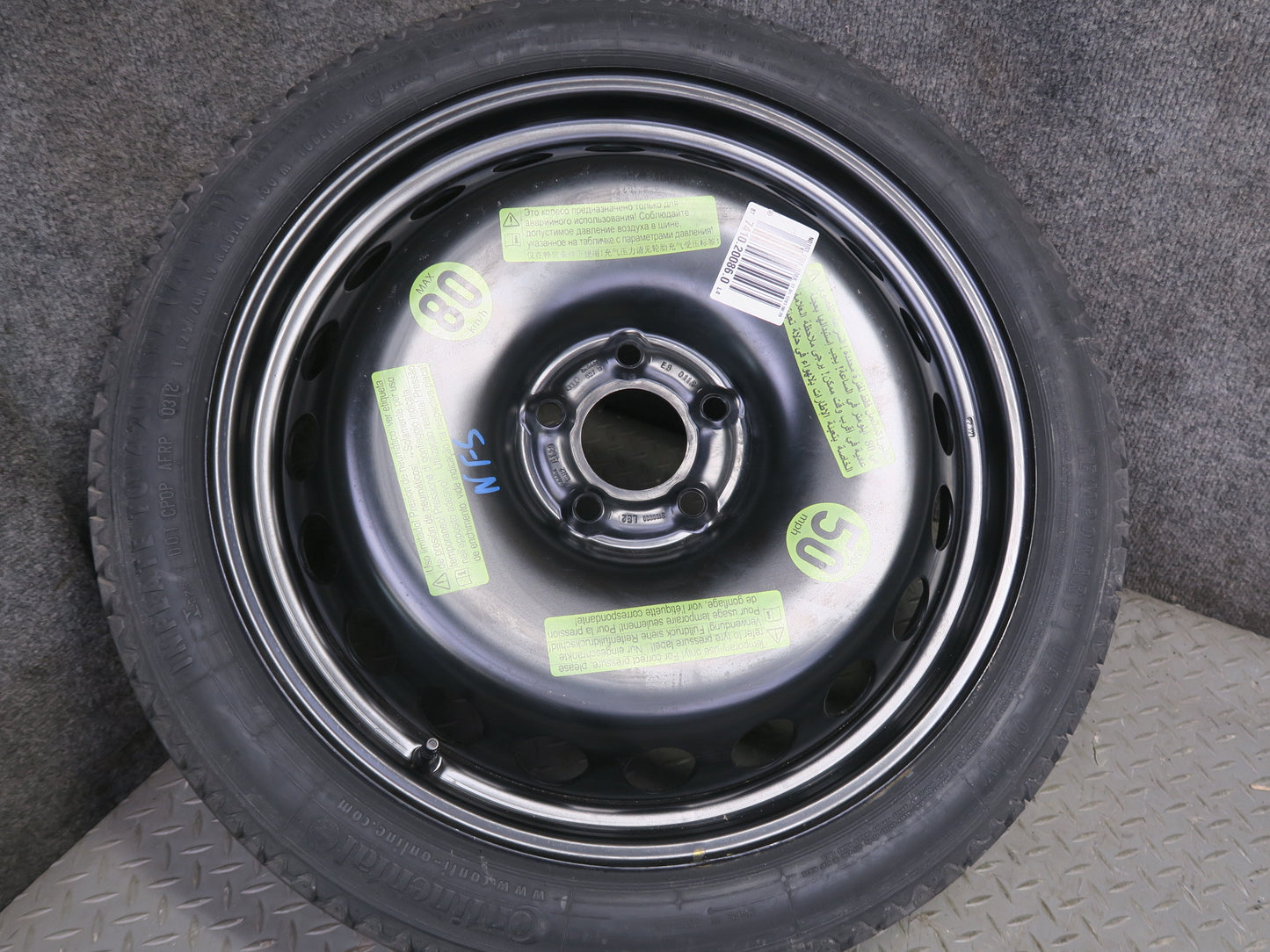 09-16 Audi 8T A5 S5 Spare Tire R19 19" Wheel Rim 19x4B ET29 8K0601027D OEM