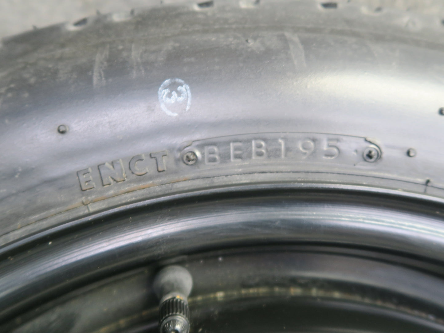 95-97 Nissan Gloria HY33 Spare Tire R16" Wheel 16x4T T125/90 40300-0P070 OEM