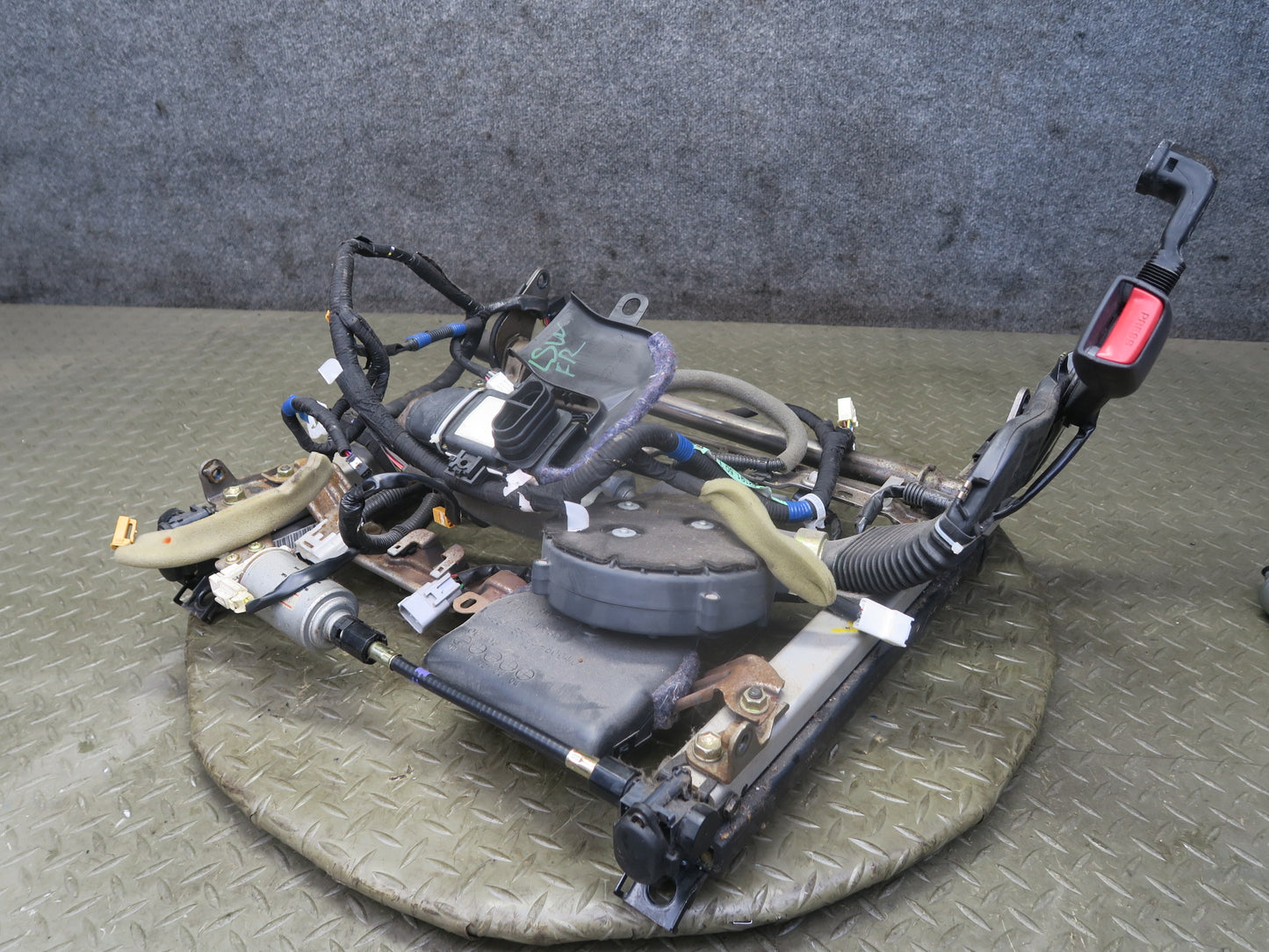 04-06 Lexus UCF30L LS430 Front Right Passenger Seat Track Rail Frame OEM