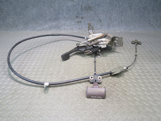 95-97 Nissan Gloria HY33 Emergency Parking Brake Pedal w Handle & Cable OEM