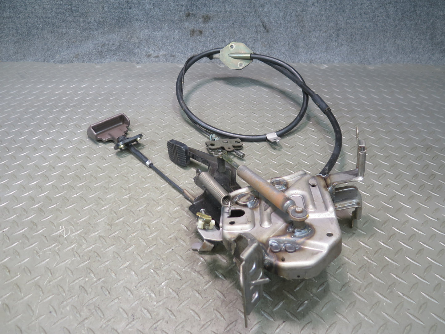 95-97 Nissan Gloria HY33 Emergency Parking Brake Pedal w Handle & Cable OEM
