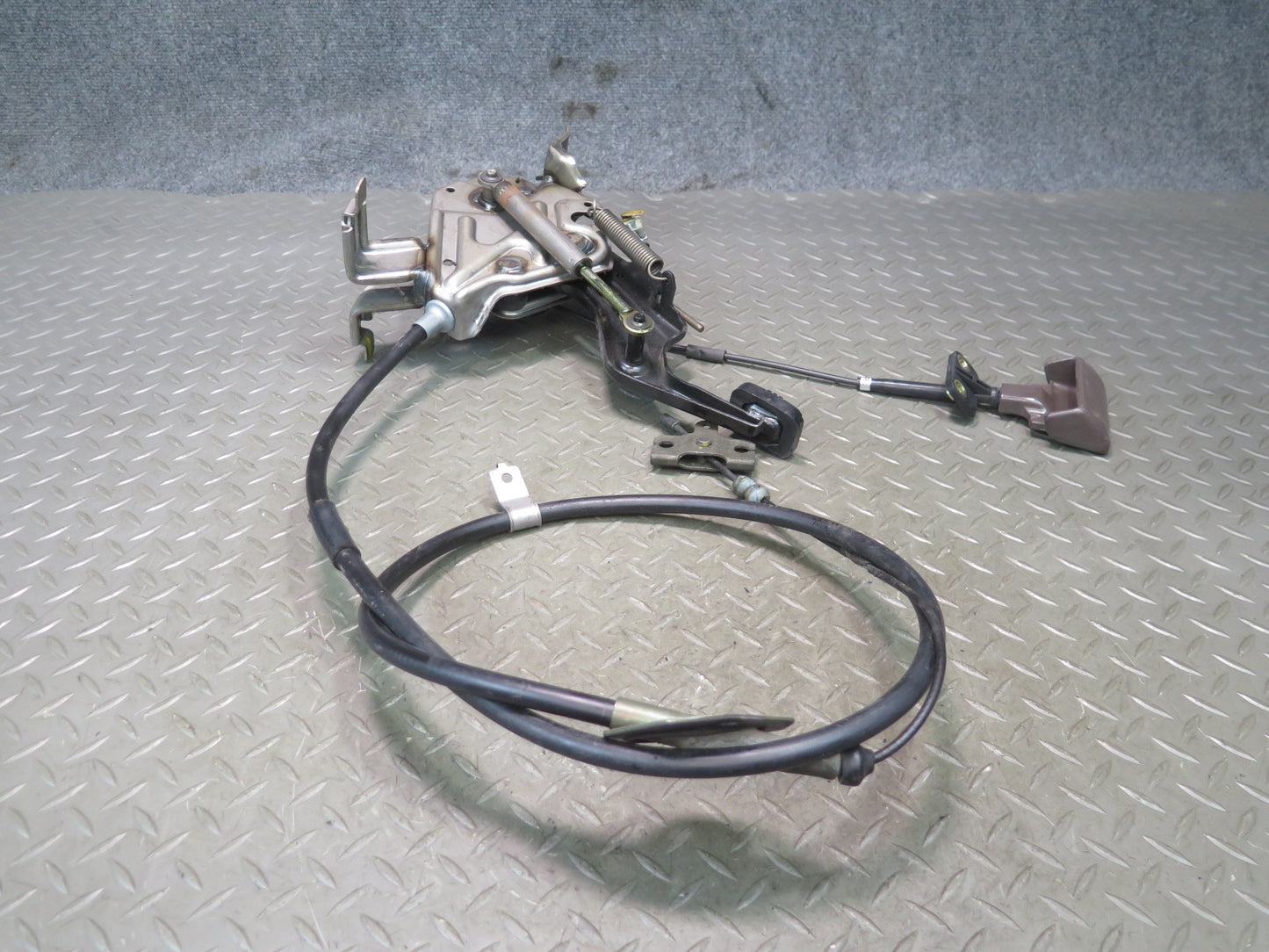 95-97 Nissan Gloria HY33 Emergency Parking Brake Pedal w Handle & Cable OEM