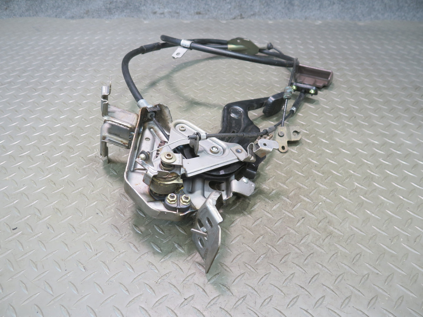 95-97 Nissan Gloria HY33 Emergency Parking Brake Pedal w Handle & Cable OEM