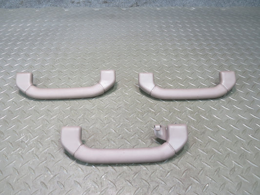 95-97 Nissan Gloria HY33 VIP Set of 3 Overhead Grab Handle Brown OEM