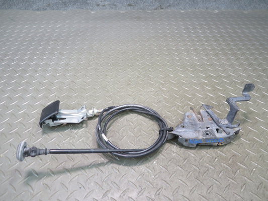 95-97 Nissan Gloria HY33 Front Hood Lock Latch w Cable & Release Handle OEM