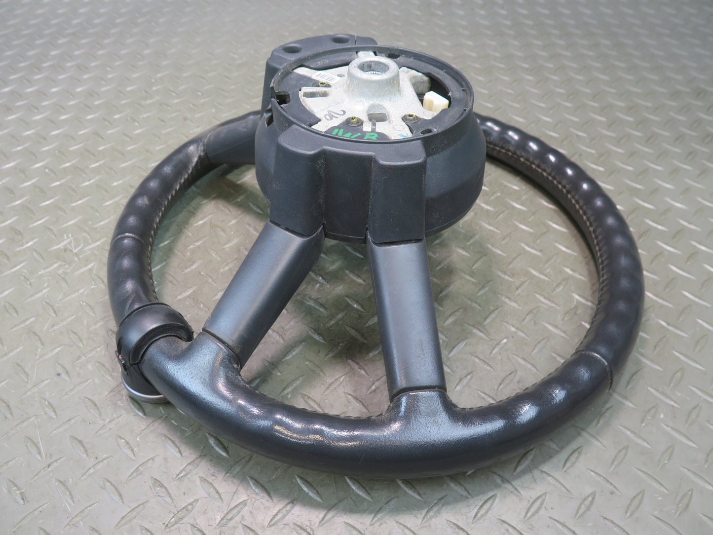 07-10 Jeep Wrangler JK Leather Steering Black w Cruise Switch OEM