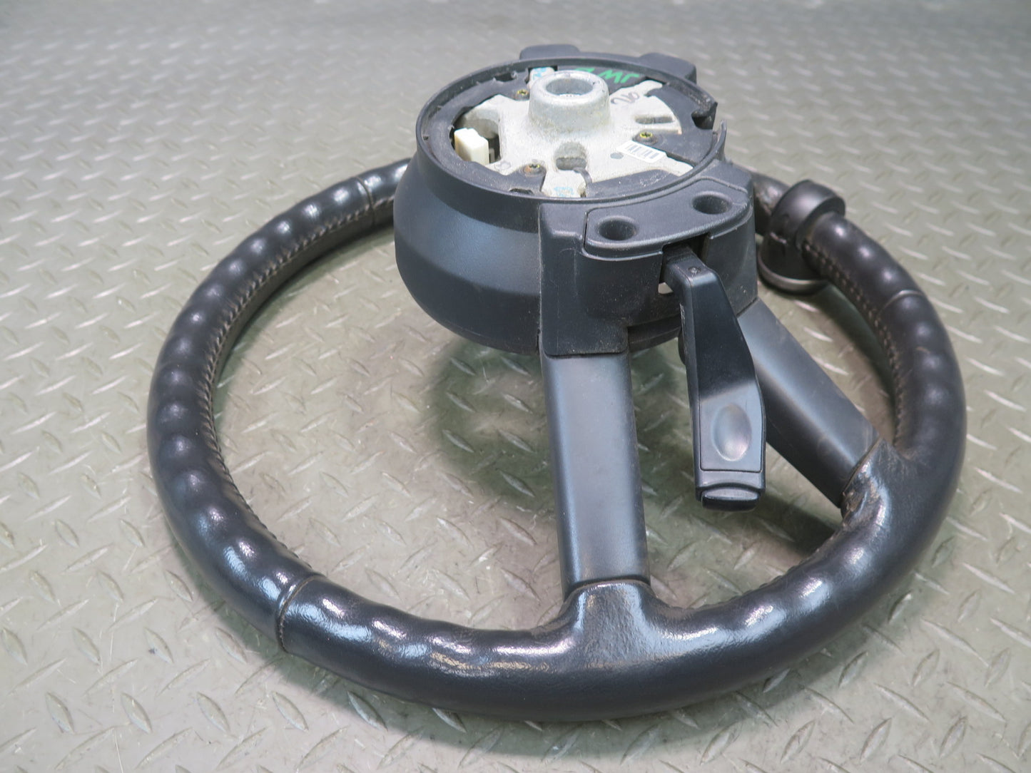 07-10 Jeep Wrangler JK Leather Steering Black w Cruise Switch OEM