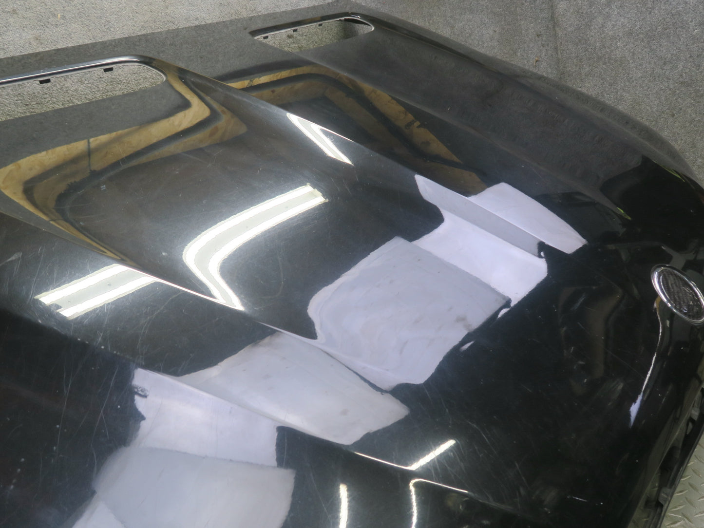 04-06 BMW E53 X5 Front Hood Bonnet Shell Panel Black OEM