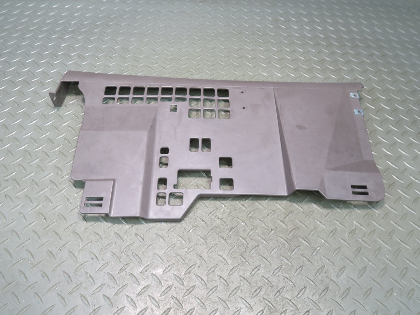 95-97 Nissan Gloria HY33 VIP Front Right Under Dash Lower Trim Panel Brown OEM