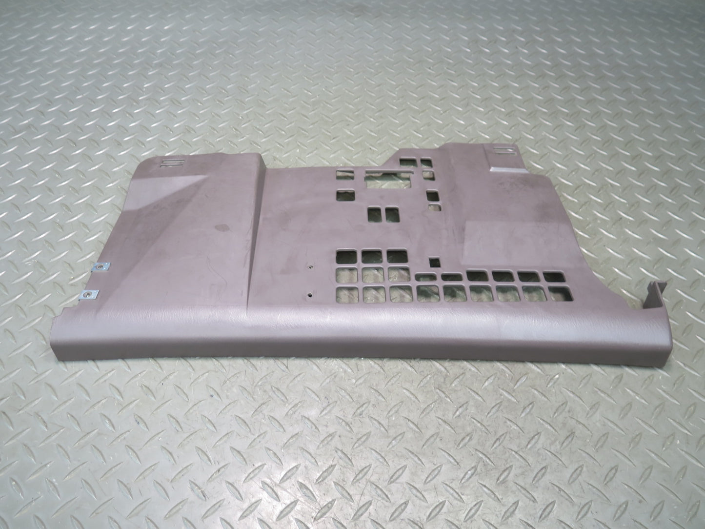 95-97 Nissan Gloria HY33 VIP Front Right Under Dash Lower Trim Panel Brown OEM