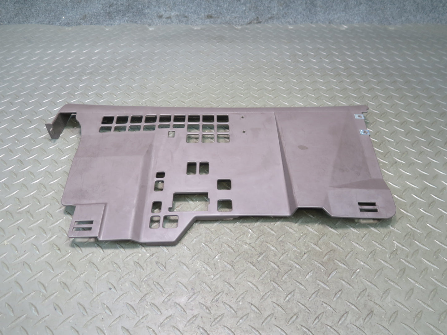 95-97 Nissan Gloria HY33 VIP Front Right Under Dash Lower Trim Panel Brown OEM