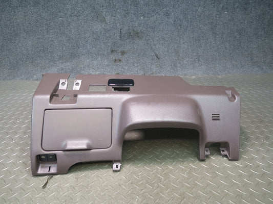 95-97 Nissan Gloria HY33 VIP Right Driver Side Lower Dash Trim Panel Brown OEM