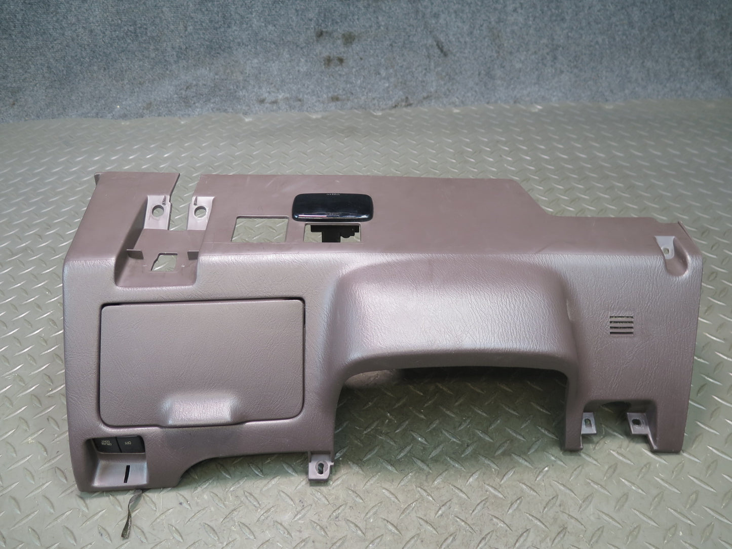 95-97 Nissan Gloria HY33 VIP Right Driver Side Lower Dash Trim Panel Brown OEM