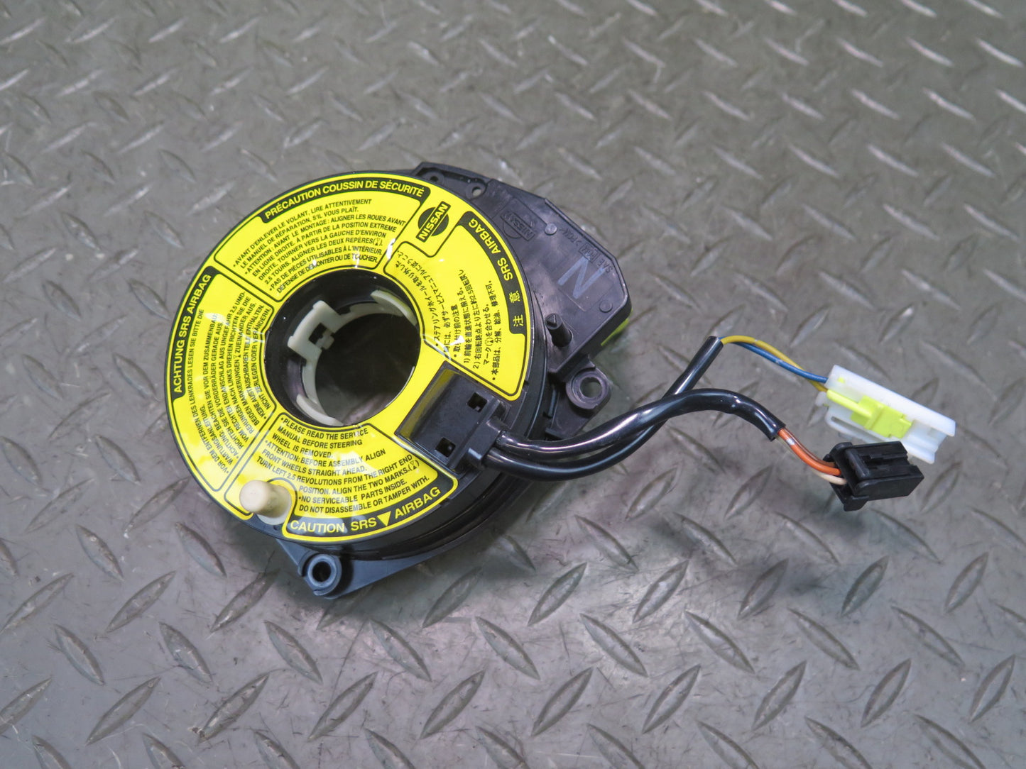 1997 NISSAN GLORIA HY33 STEERING COLUMN CLOCK SPRING OEM