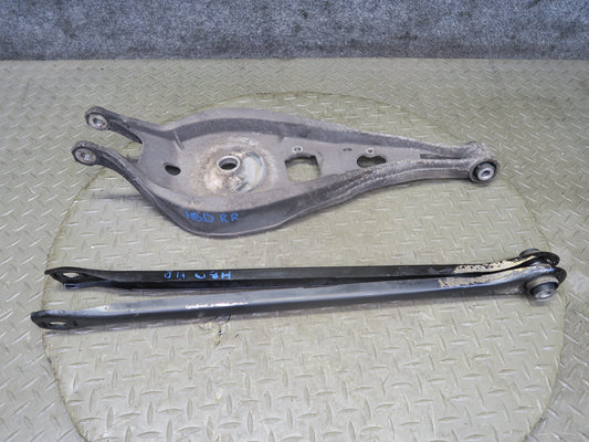 01-06 BMW E46 330Ci RWD Set of 2 Rear Right Upper & Lower Control Arm OEM
