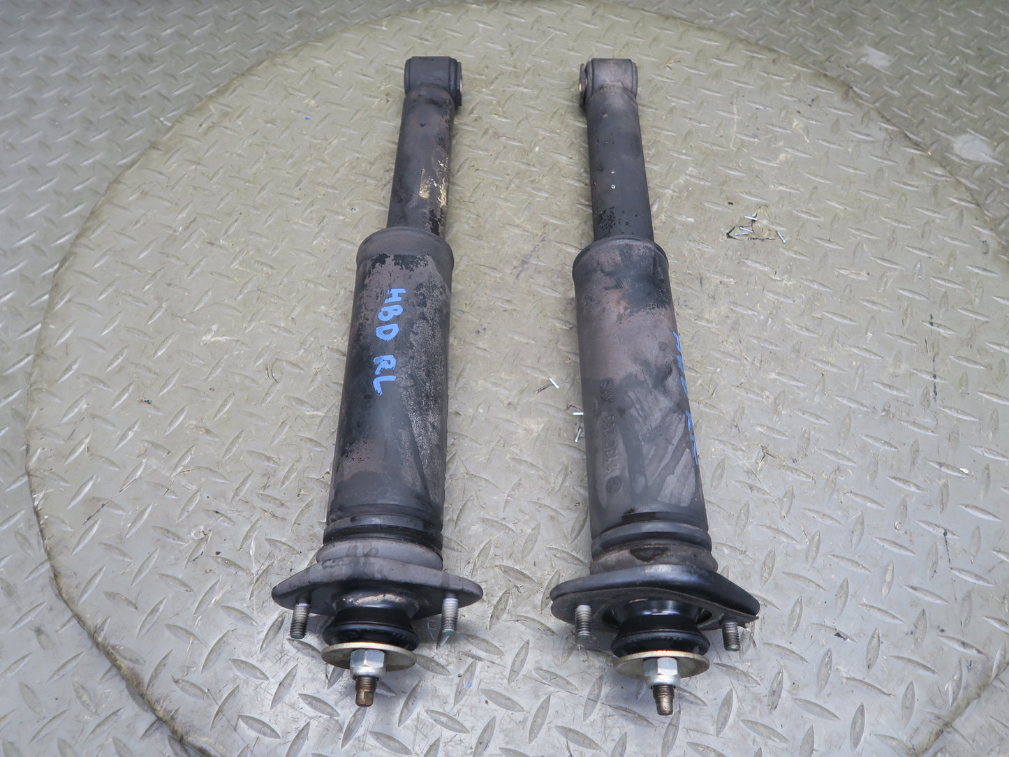 01-06 BMW E46 330Ci Convertible Set of 2 Rear Sachs Strut Shock Absorber OEM