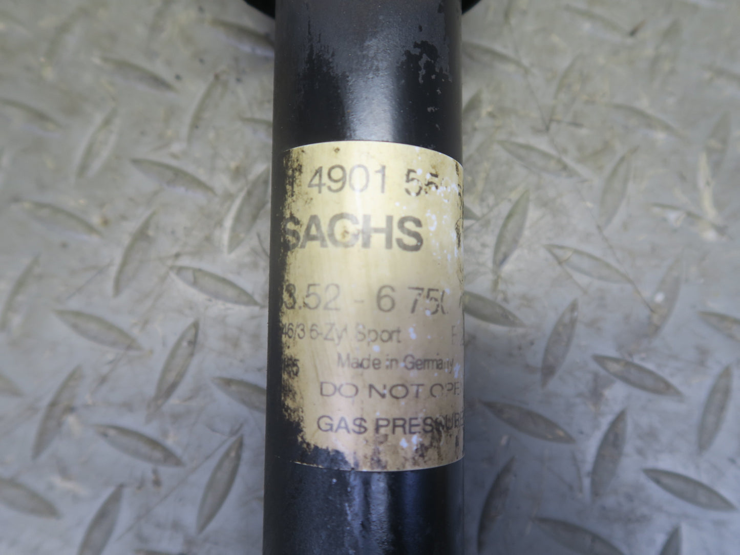 01-06 BMW E46 330Ci Convertible Set of 2 Rear Sachs Strut Shock Absorber OEM
