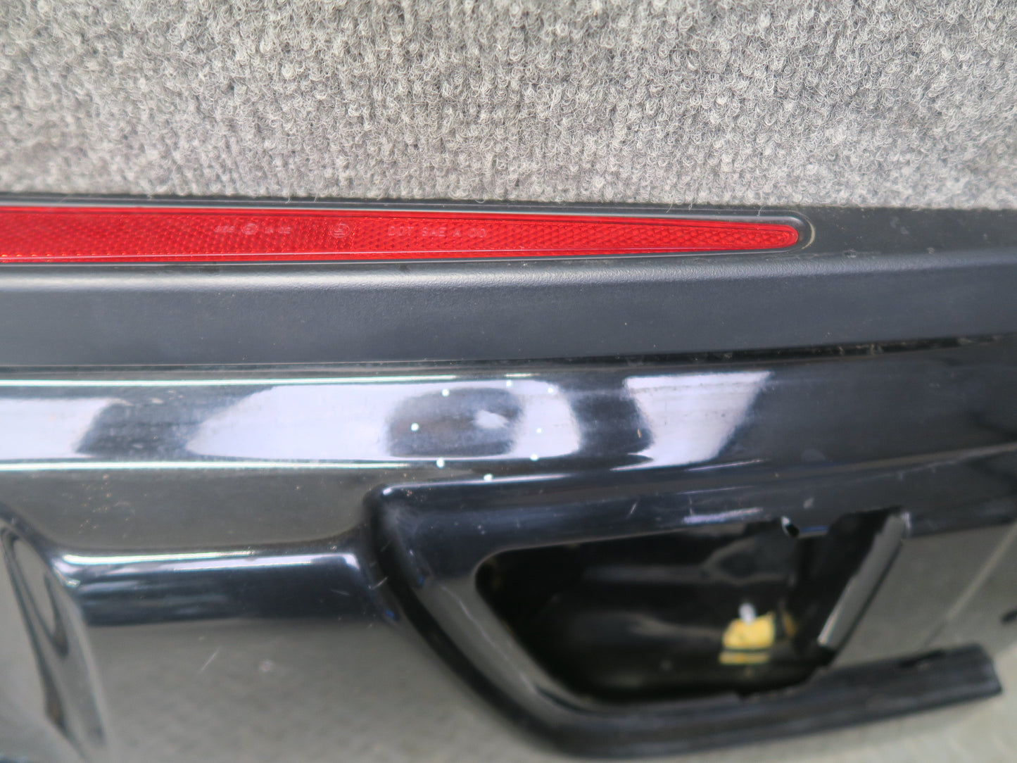 00-06 BMW E53 X5 Rear Trunk Lid Lower Tail Gate Panel Black OEM