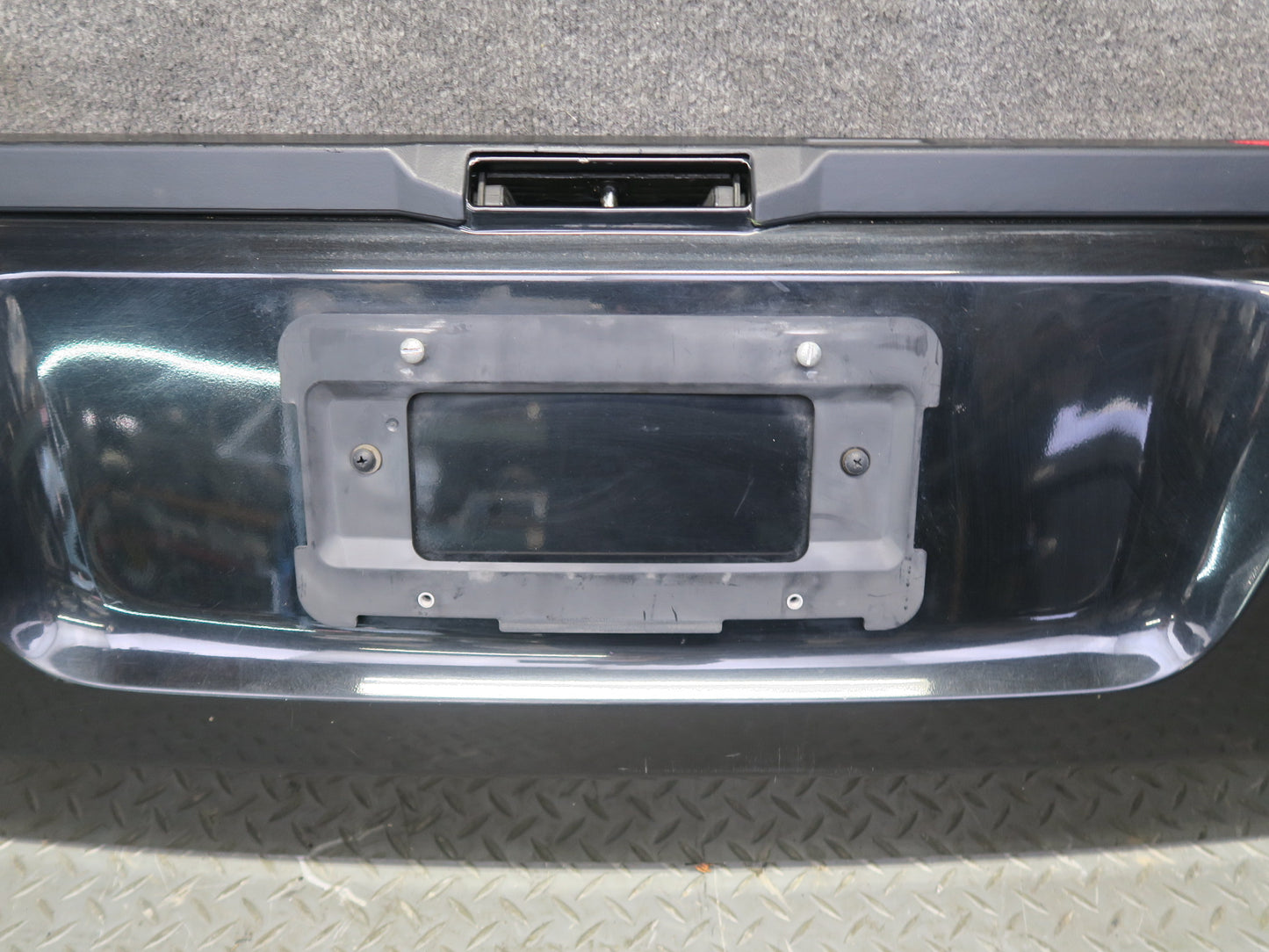 00-06 BMW E53 X5 Rear Trunk Lid Lower Tail Gate Panel Black OEM