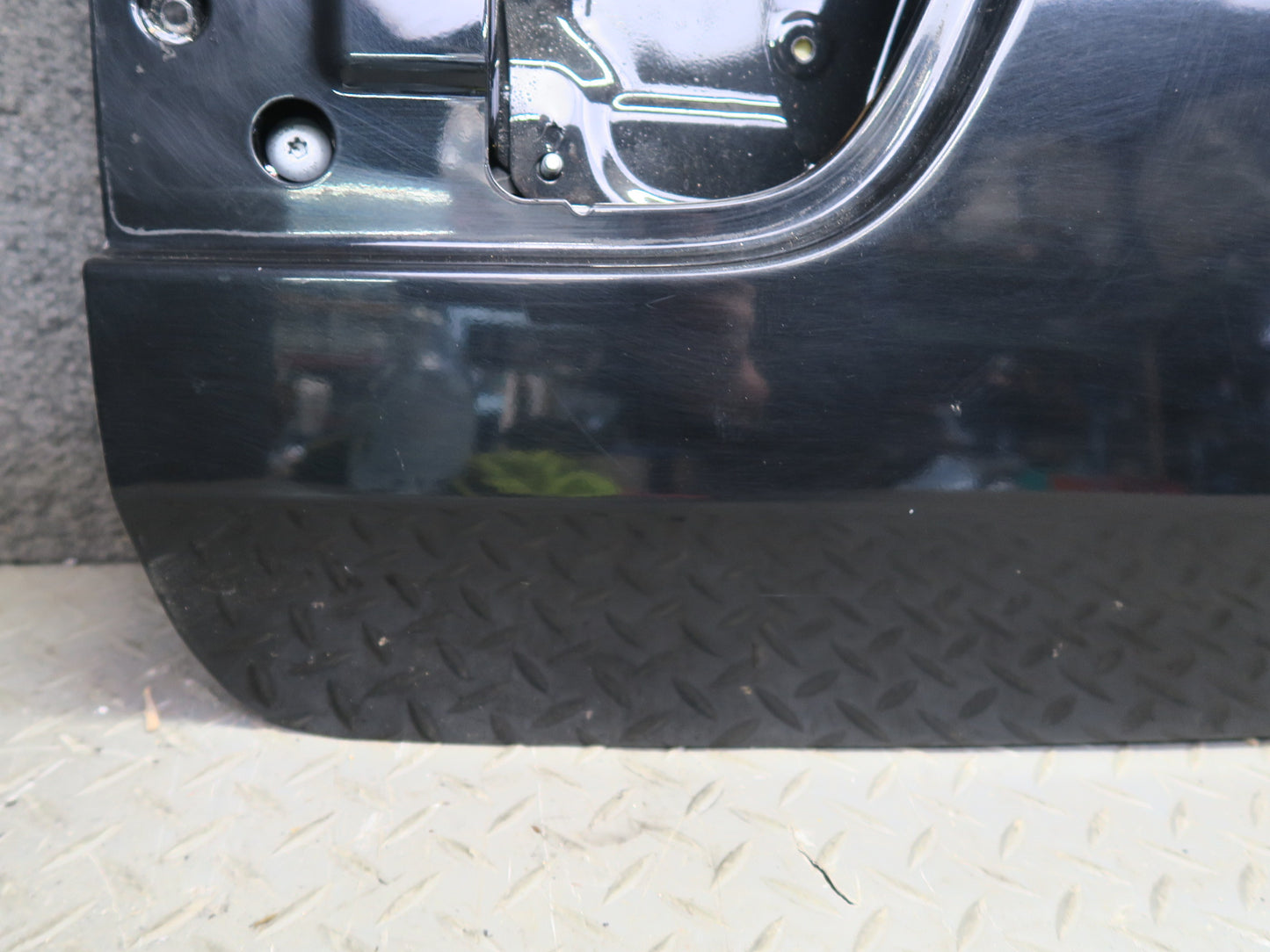 00-06 BMW E53 X5 Rear Trunk Lid Lower Tail Gate Panel Black OEM