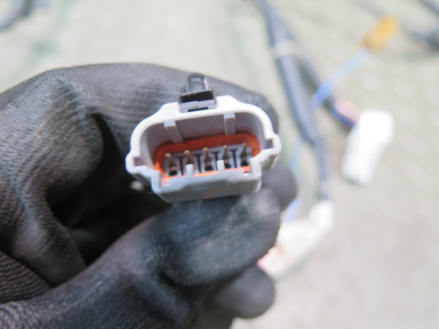 95-97 Nissan Gloria HY33 VIP Front Left Door Wire Wiring Harness 24125-4P000 OEM