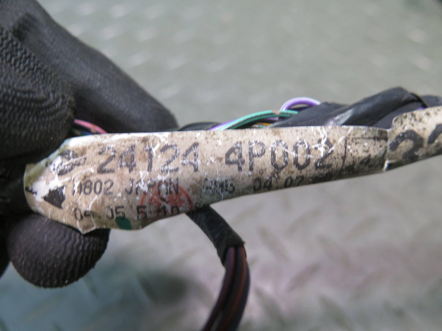 95-97 Nissan Gloria HY33 3.0L VIP Front Right Door Wire Wiring Harness OEM
