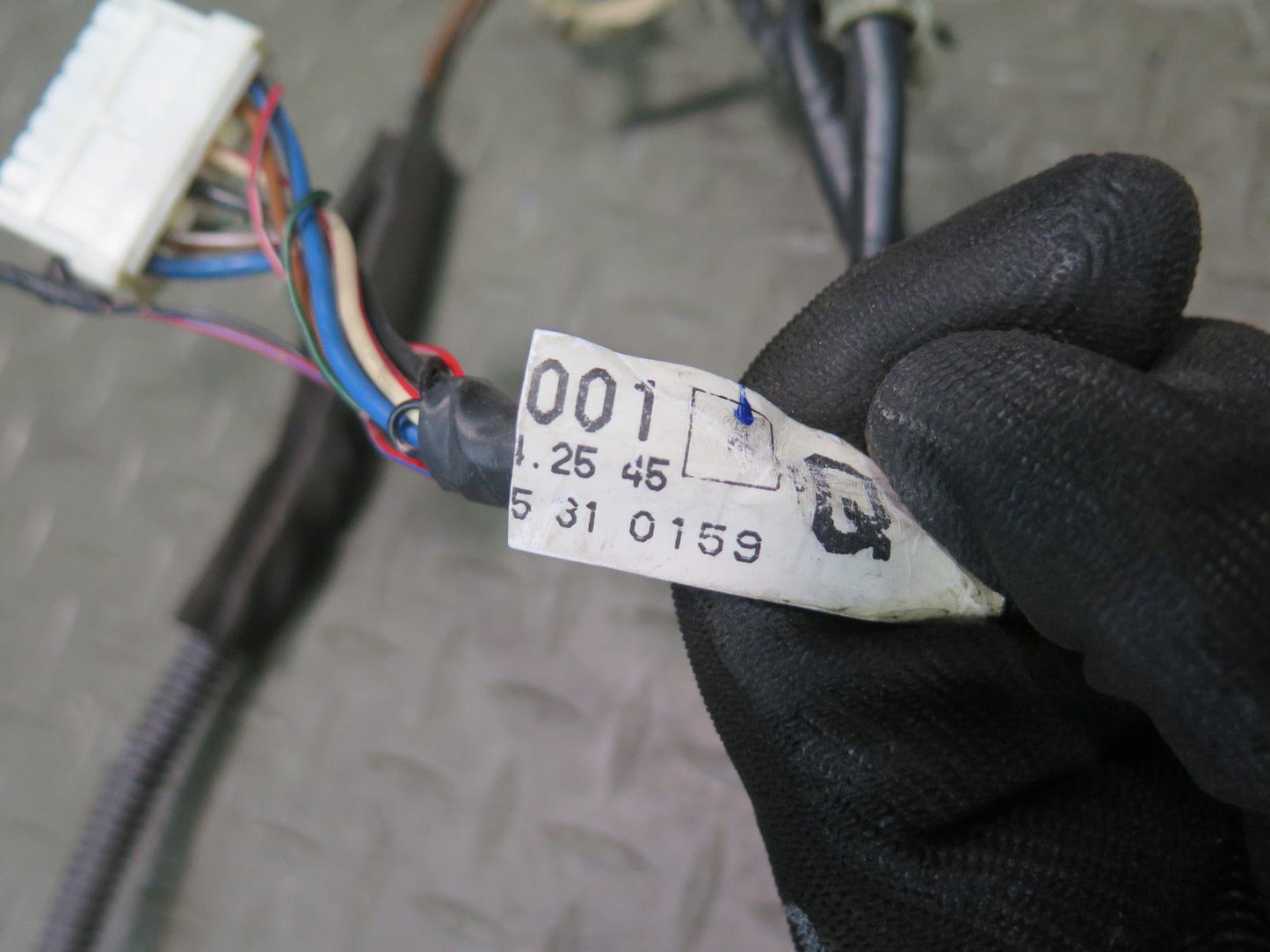 95-97 Nissan Gloria HY33 VIP Rear Right Door Wire Wiring Harness OEM