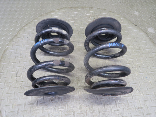 01-06 BMW E46 330Ci Convertible Set of 2 Rear Left & Right Coil Spring OEM