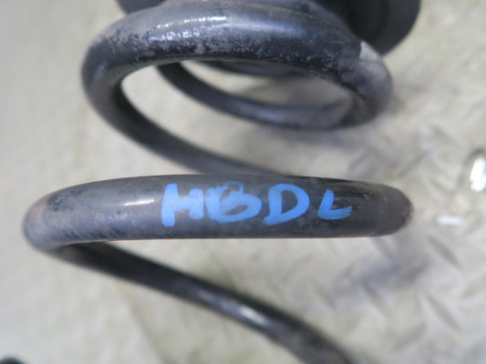 01-06 BMW E46 330Ci Convertible Set of 2 Rear Left & Right Coil Spring OEM