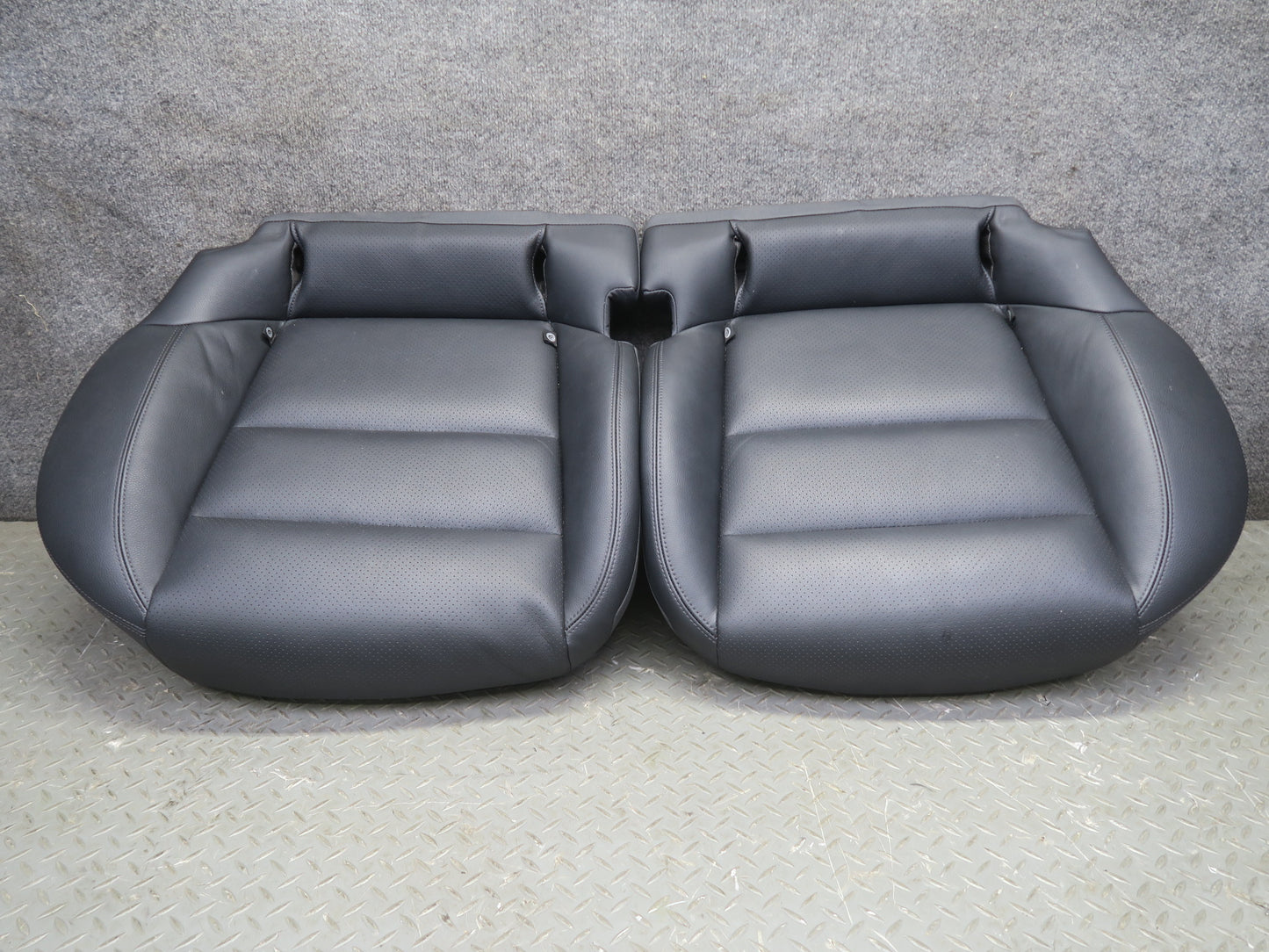 2010-2016 Porsche Panamera 970 Front Rear Power Comfort Seat Leather Black Set