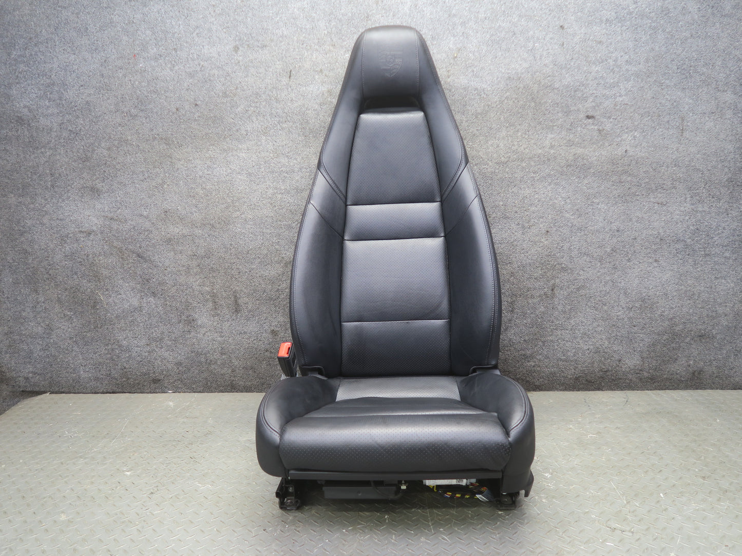 2010-2016 Porsche Panamera 970 Front Rear Power Comfort Seat Leather Black Set