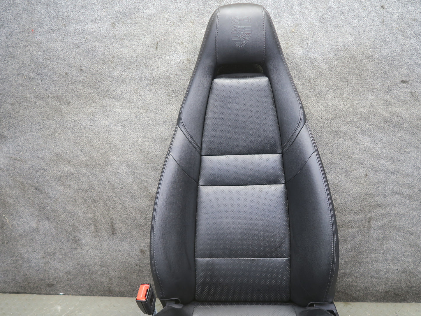 2010-2016 Porsche Panamera 970 Front Rear Power Comfort Seat Leather Black Set