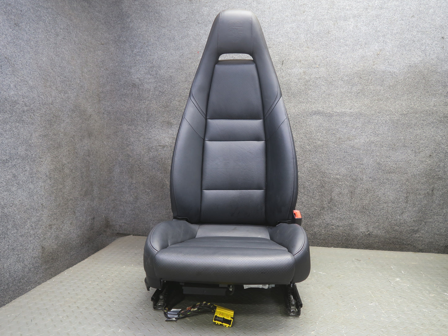 2010-2016 Porsche Panamera 970 Front Rear Power Comfort Seat Leather Black Set