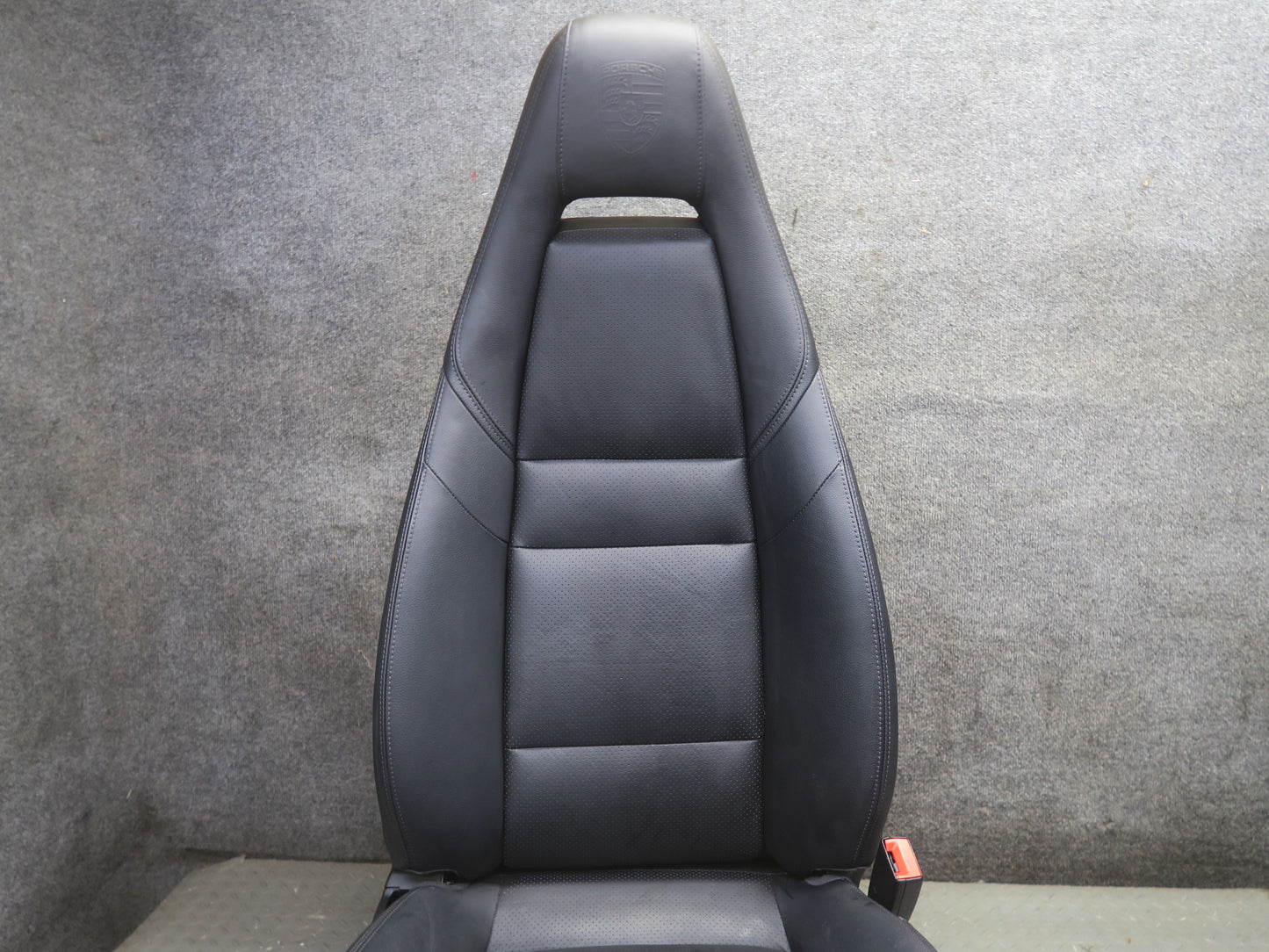 2010-2016 Porsche Panamera 970 Front Rear Power Comfort Seat Leather Black Set