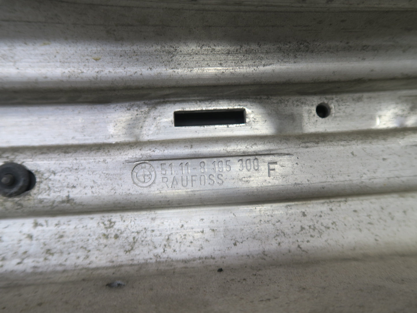 01-06 BMW E46 330ci Front Bumper Impact Reinforcement Bar 8195300 OEM