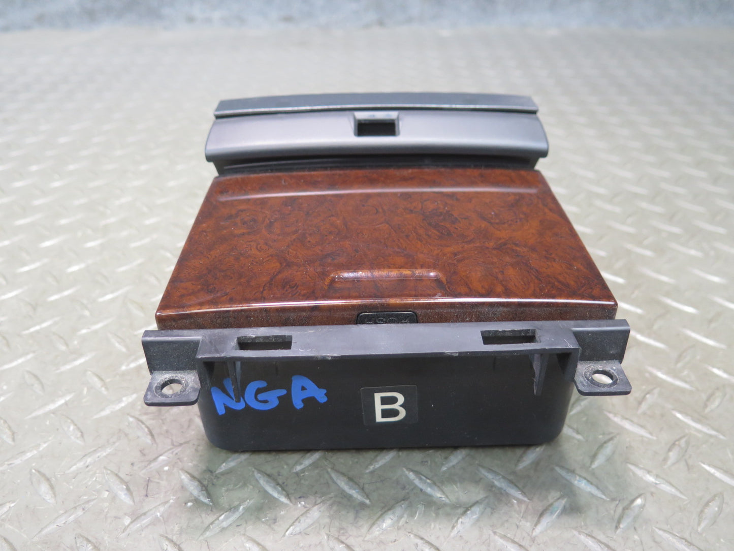 95-97 Nissan Gloria Y33 VIP Center Console Shifter Wood Trim Cover Panel Set OEM