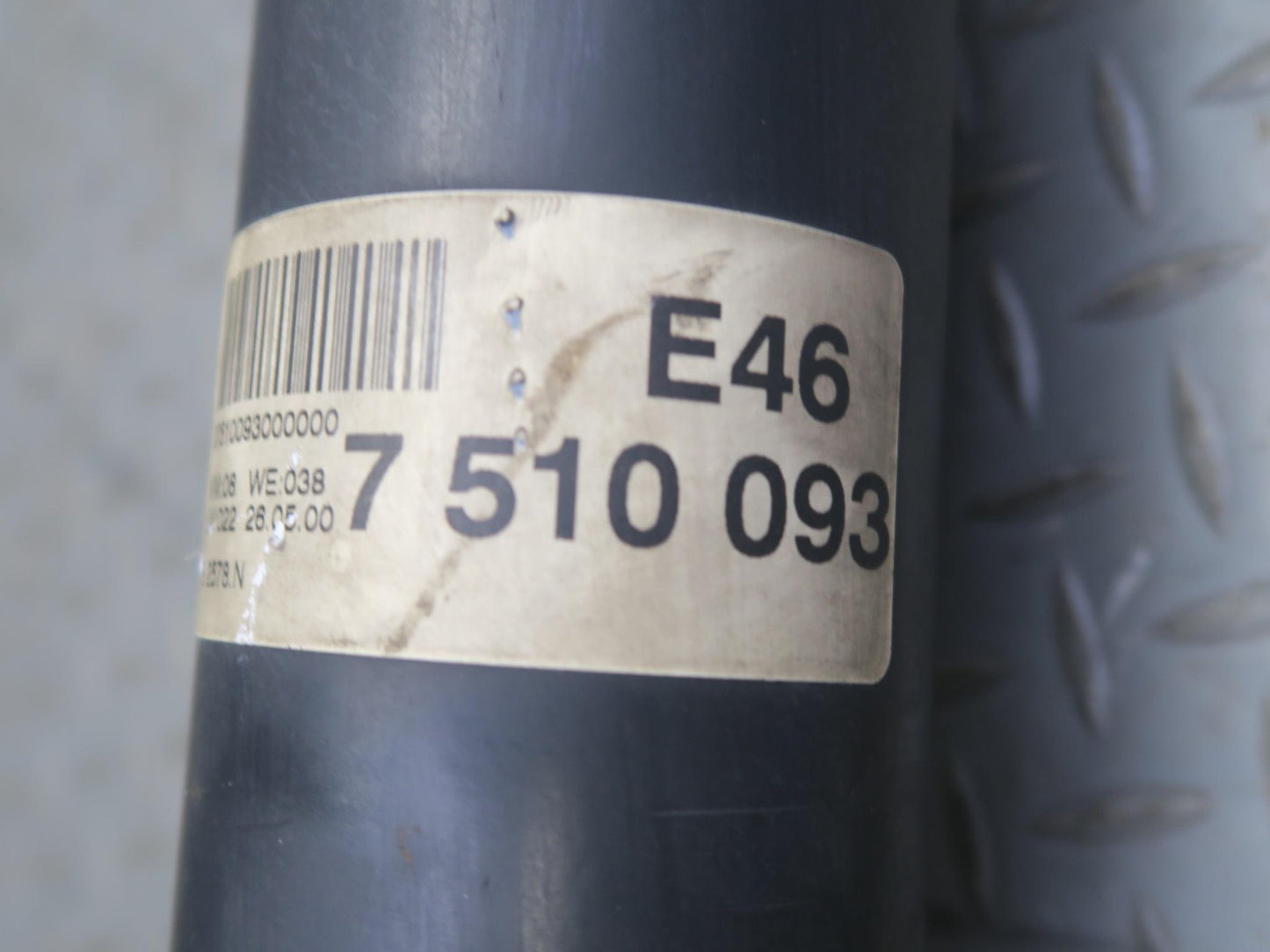 01-03 BMW E46 330i 330Ci RWD A/T Rear Driveshaft Drive Shaft 7510093 120K OEM