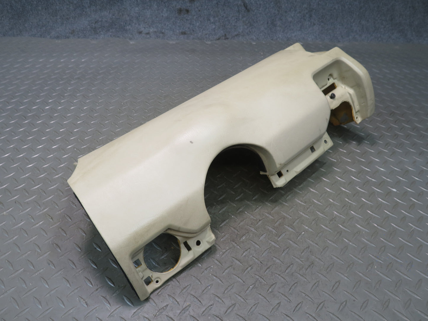 86-93 Mercedes W124 300E Dash Front  Left Lower Knee Trim Panel OEM