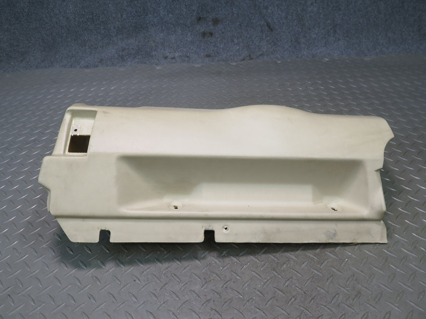 86-93 Mercedes W124 300E Dash Front  Left Lower Knee Trim Panel OEM