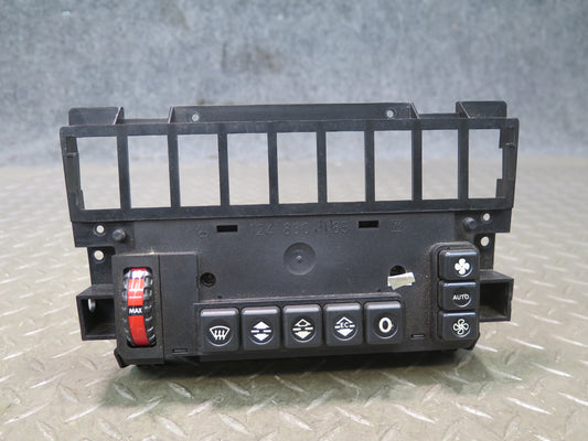 86-93 Mercedes W124 300E A/C Heater Climate Control Switch Panel 1248303085 OEM