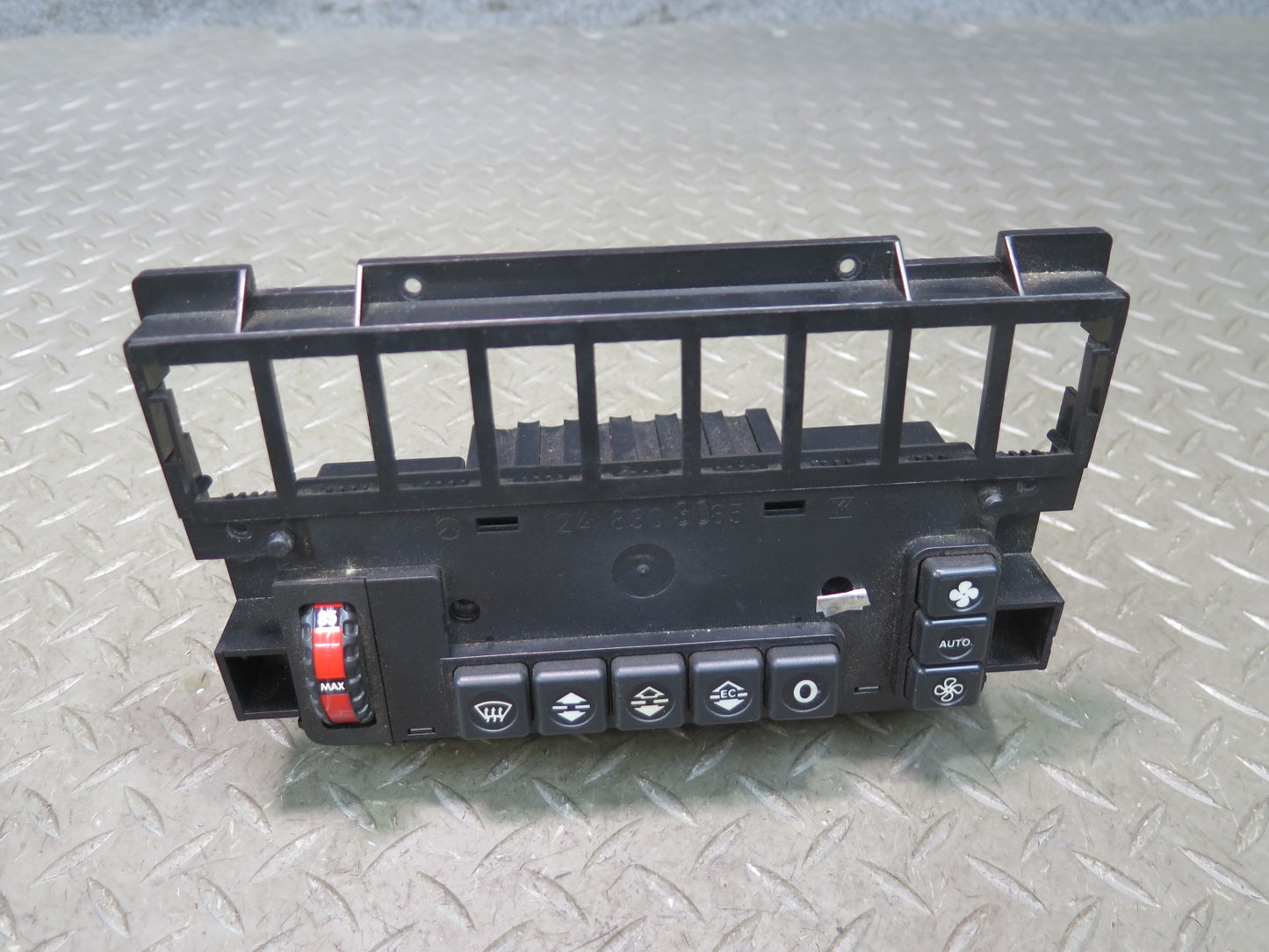 86-93 Mercedes W124 300E A/C Heater Climate Control Switch Panel 1248303085 OEM